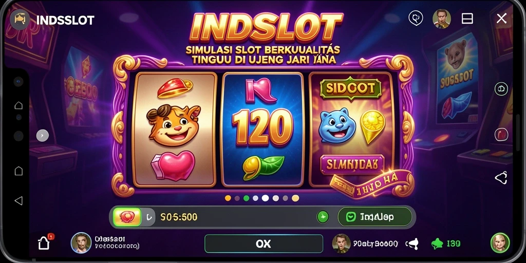 Tampilan gameplay INDSLOT yang menarik dan interaktif.