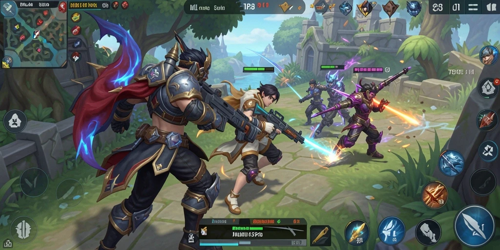 Tampilan gameplay seru dan dinamis di MLBB8.