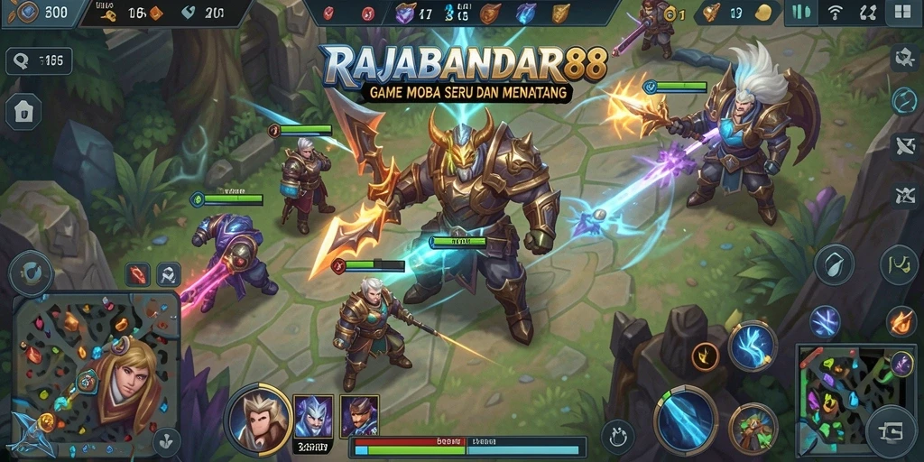 Tangkapan layar gameplay seru dari RAJABANDAR88.