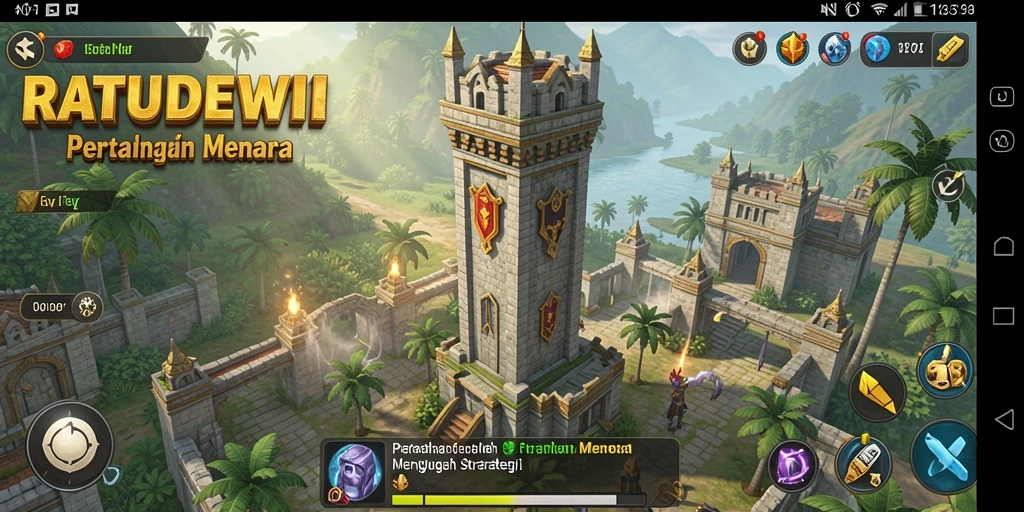 Gameplay menara pertahanan penuh aksi dari RATUDEWI.