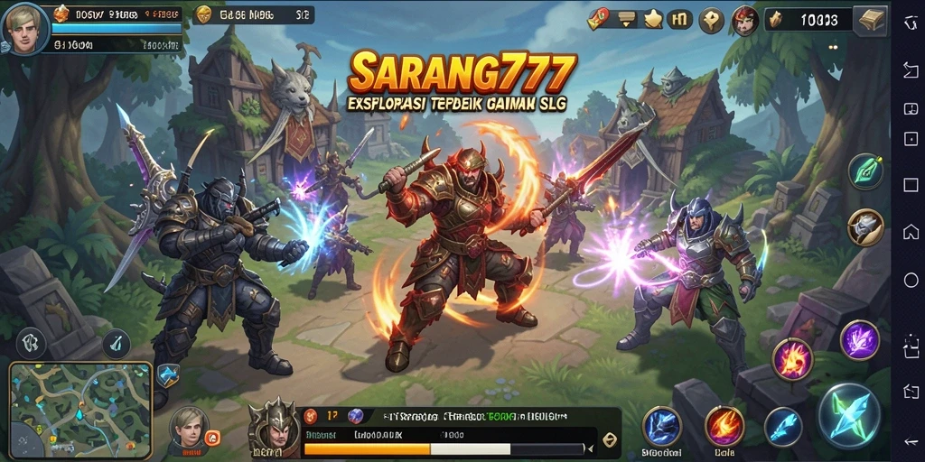 Tampilan gameplay SLG yang mendebarkan dan strategis.