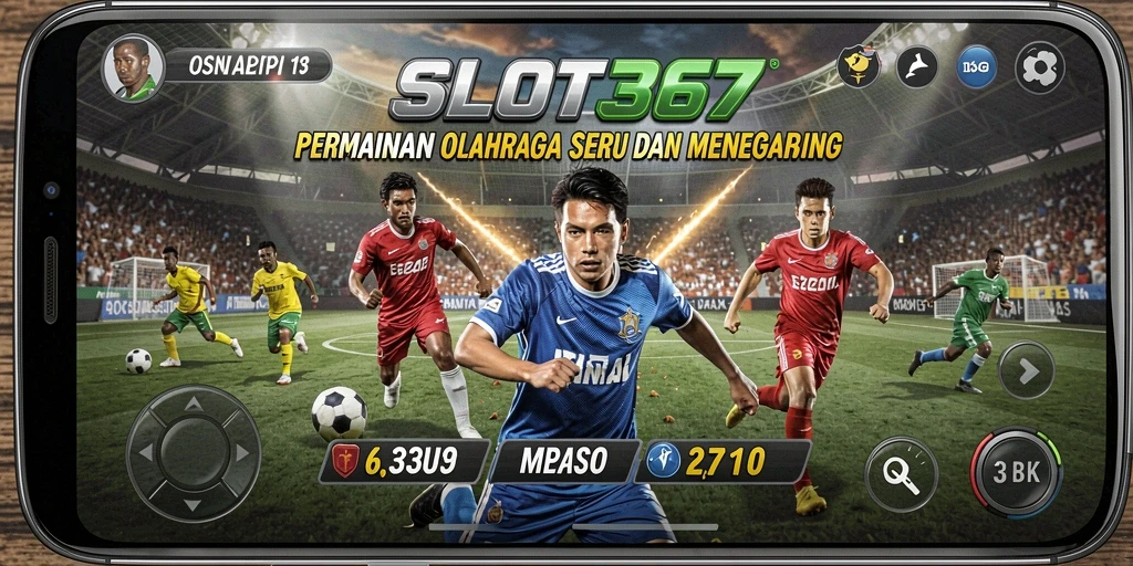 Tangkapan layar menunjukkan aksi seru gameplay olahraga di SLOT367.