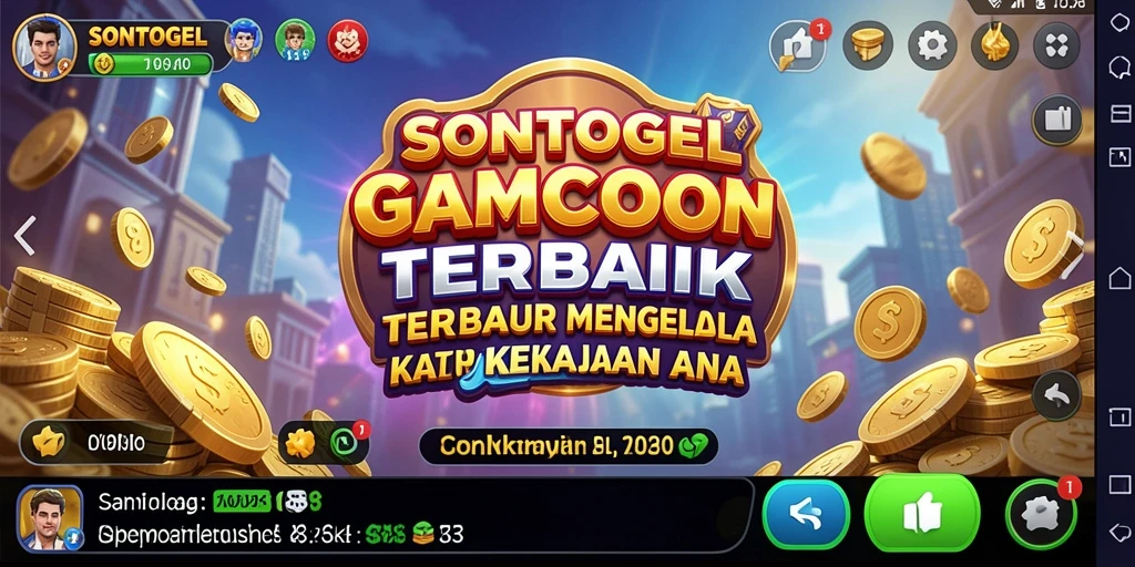 Tampilan gameplay SONTOGEL yang menantang dan mendidik.