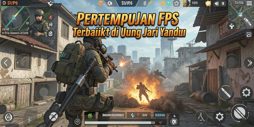 Tampilan gameplay menarik dari SVIP6, serangan cepat dan dinamis.