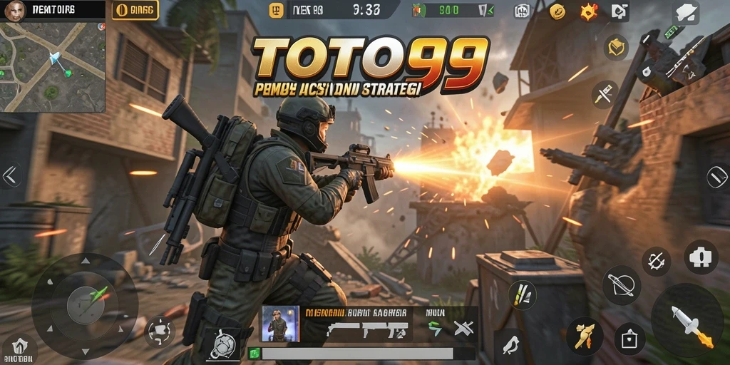 Gameplay seru TOTO99 di medan pertempuran TPS.